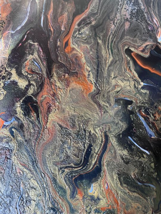 SoapDevine's tweet photo. Art of the Day! "Turbulent Descent". Buy at: https://t.co/5LefZBaskD https://t.co/nbIFt6ST2V