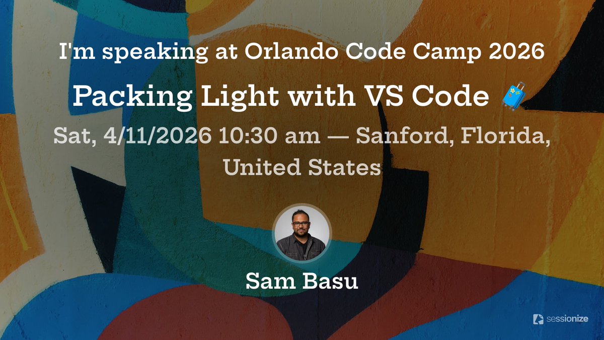 Sam Basu tweet media