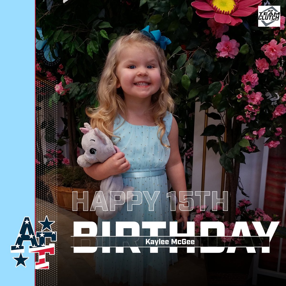 AFNational16u's tweet photo. 🎂 Happy 15th Birthday to Kaylee McGee! Wishing this amazing athlete a day filled with smiles, celebration, and all your favorite things! #AFP16u #AFSBALL #AFfamily https://t.co/YTBr4lPu5s