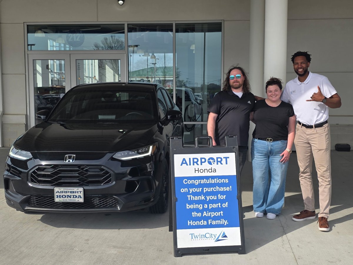 Congrats Laura! Who’s next? 

Come see me at Airport Honda.
Ask for thechef Chris Cook 🤙🤙 
#honda