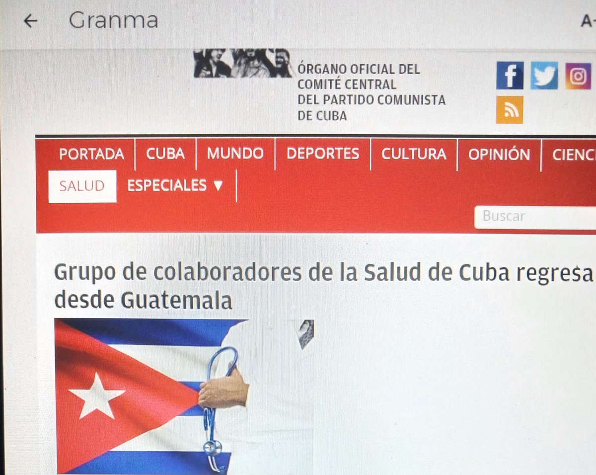Están sacando de casi todos los países, a los sanitarios cubanos, que supuestamente van a los países a prestar colaboración médica y resulta  que van a adoctrinar y espiar,dejando mucho que decir sus aportes al bienestar y la salud de las poblaciones donde los envían y han habido