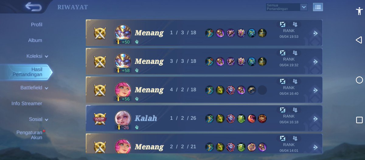 yuyur lebi enak main duo sama mid yg bisa main. jadi gampang rotasinya 👌