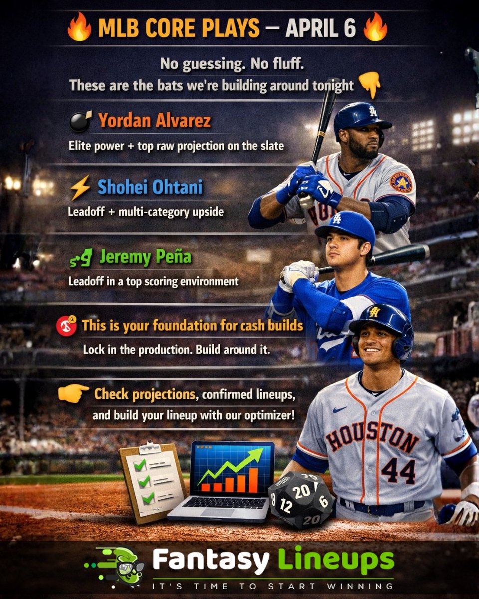 fantasylineupsX's tweet image. Fantasy football isn’t just a game — it’s bragging rights. Who’s your sleeper pick tonight? 🏆 #NFLFantasy #SportsTalk