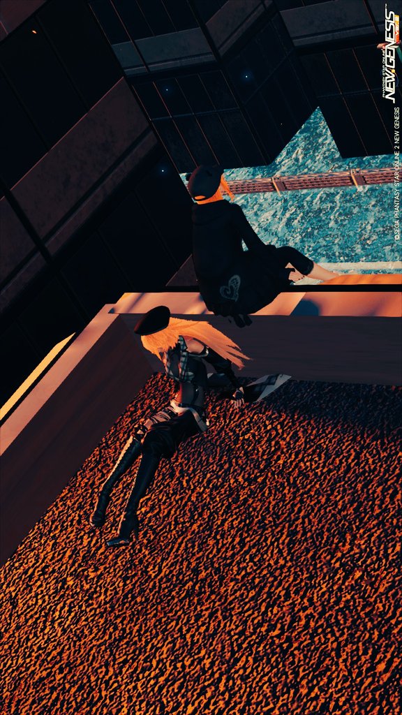 チムマスと一緒SS♪
#PSO2NGS_SS