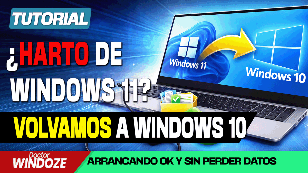 DrWindoze's tweet photo. Aprende a reinstalar Windows 10 desde cero sin perder datos ni romper el arranque.
https://t.co/hMLCnuvqCw https://t.co/4oz1trPdbX