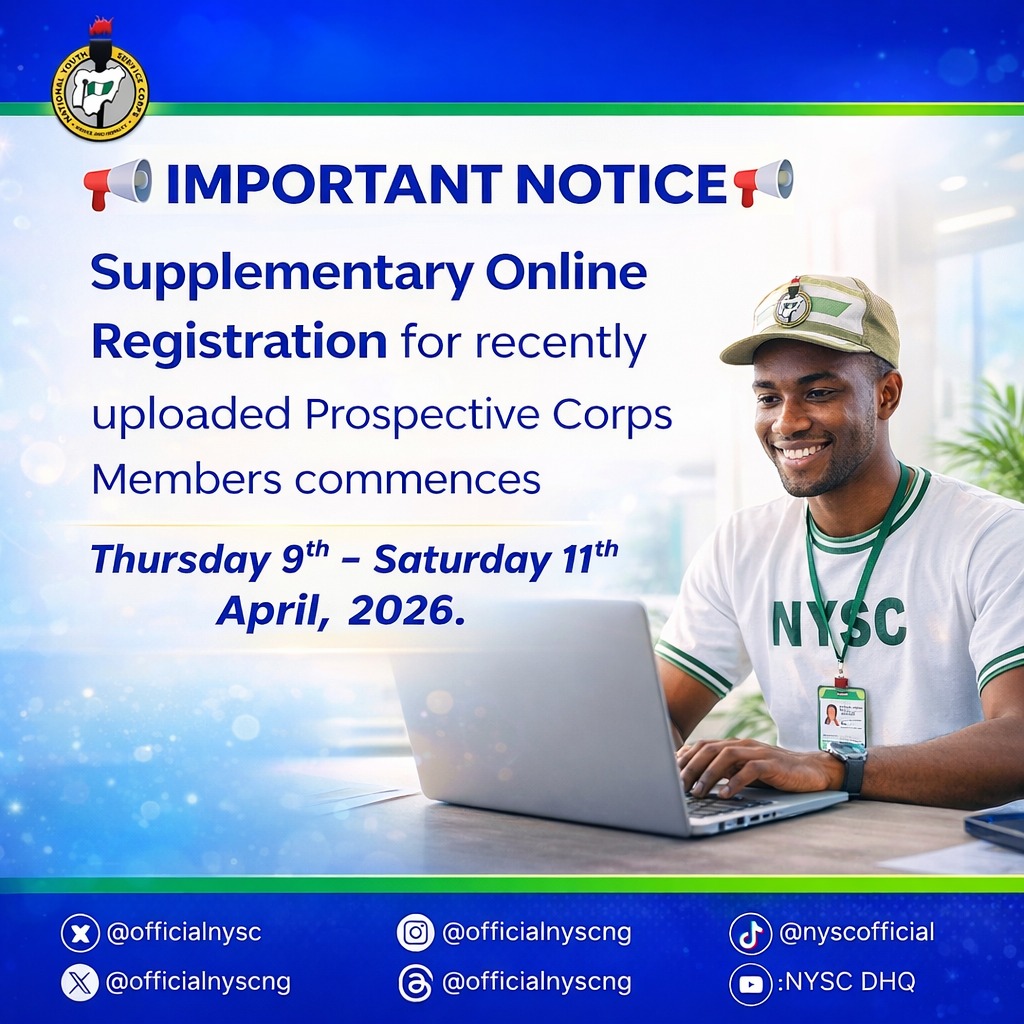 NYSC NDHQ tweet media