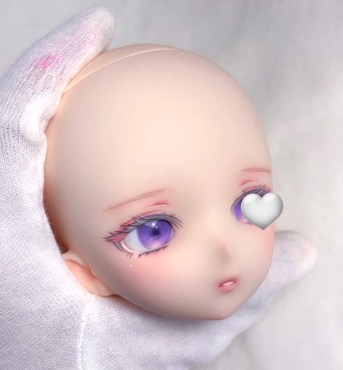 我慢できずにドールメイクしました
imomoのmikoちゃん
アイのサイズがわからない…