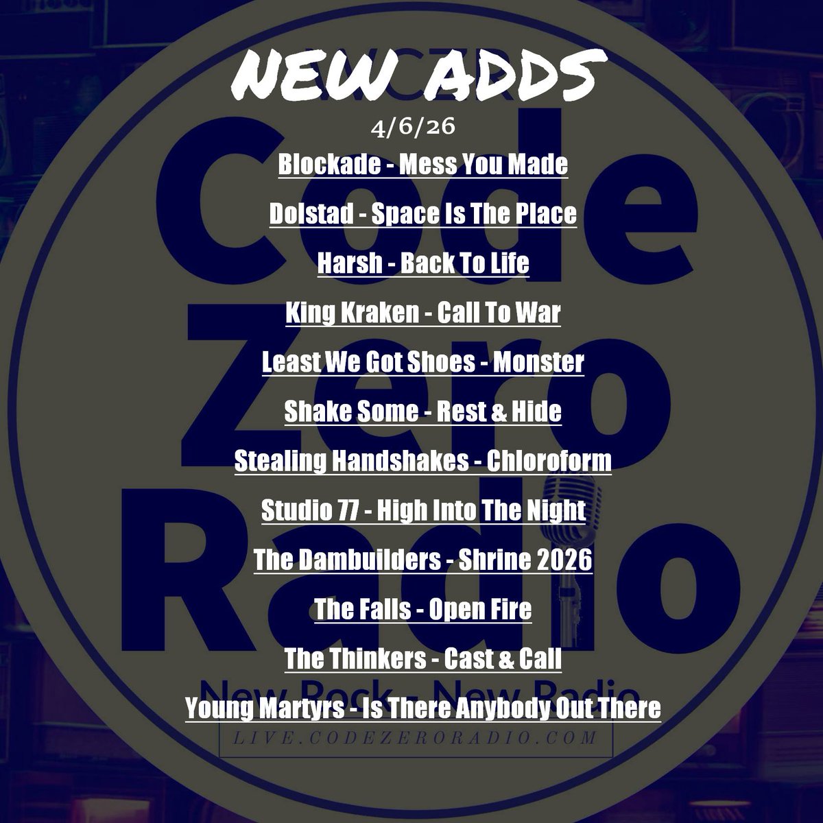Code Zero Radio tweet media