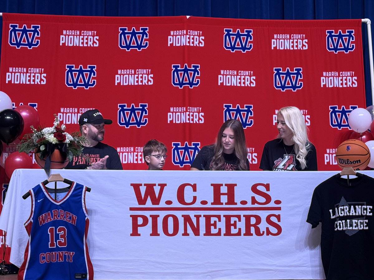 wcpioneers's tweet photo. 🏀🎉 Big day for Lady Pioneer basketball! 🎉🏀

Congratulations to Trinity Reynolds on officially signing with LaGrange College today! ✍️🔥
Your hard work, dedication, and passion have paid off, and we can’t wait to see you shine at the next level. 💙❤️ https://t.co/7YretfGS9k