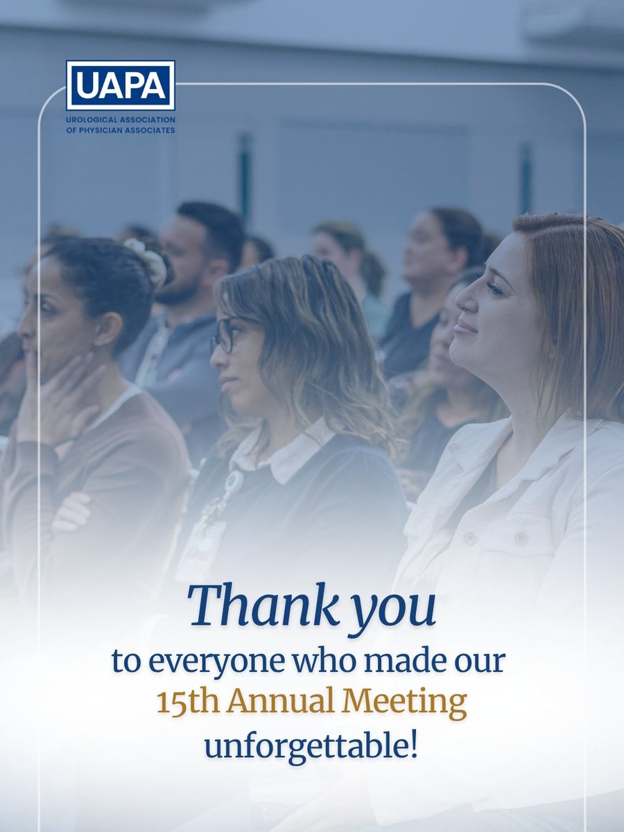 UAPAtweets's tweet photo. What an incredible 15th Annual Meeting! The energy, connections, and learning were unforgettable. To our speakers, attendees, and sponsors: YOU made UAPA 2026 a success! Already counting down to next year. #UAPA2026 #UrologyPA https://t.co/C8gBqdYgYe