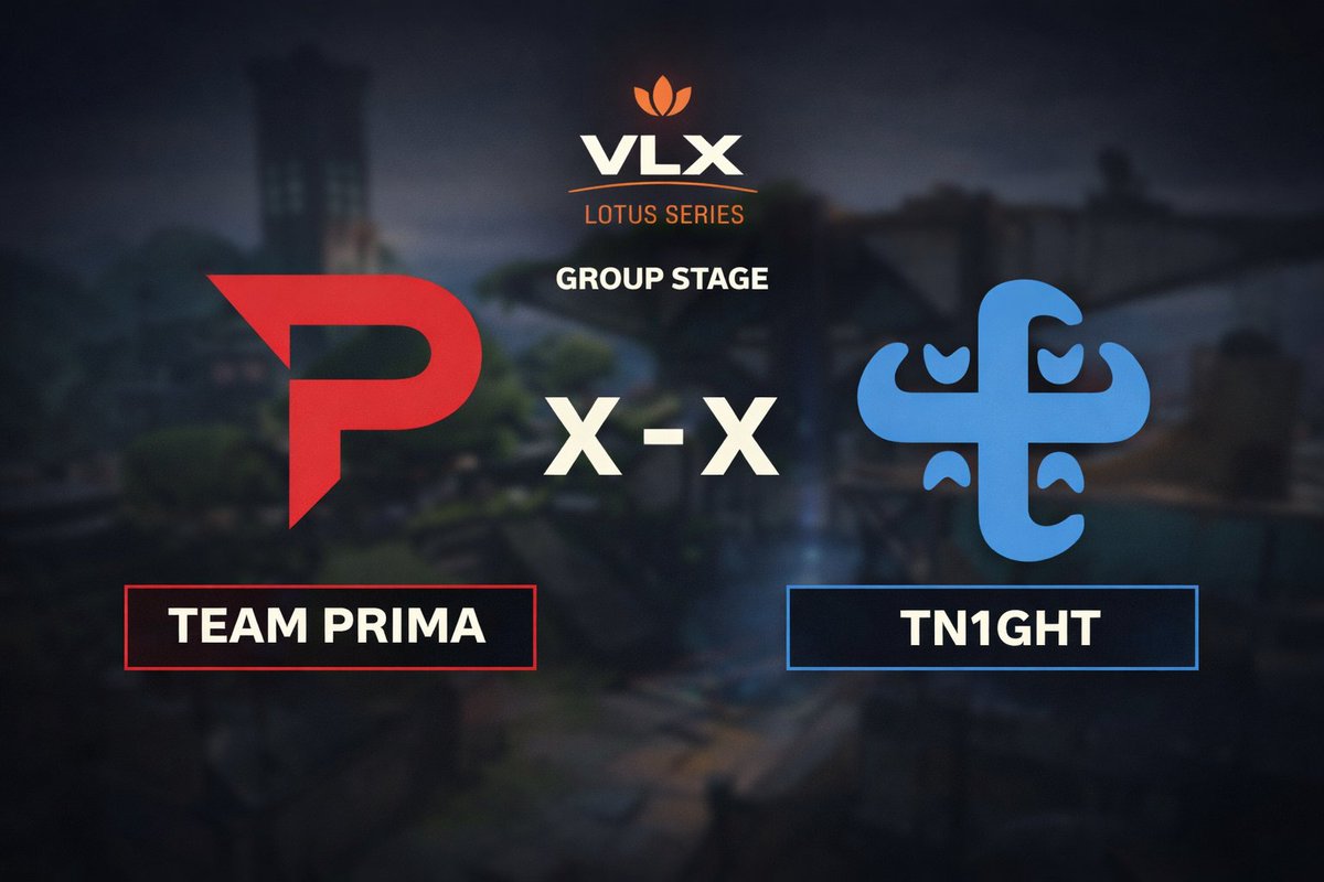 TeamPrimaVal's tweet photo. First game of the @VLX_eu group stage today VS. @TN1GHTClan https://t.co/VY26ATYgGm