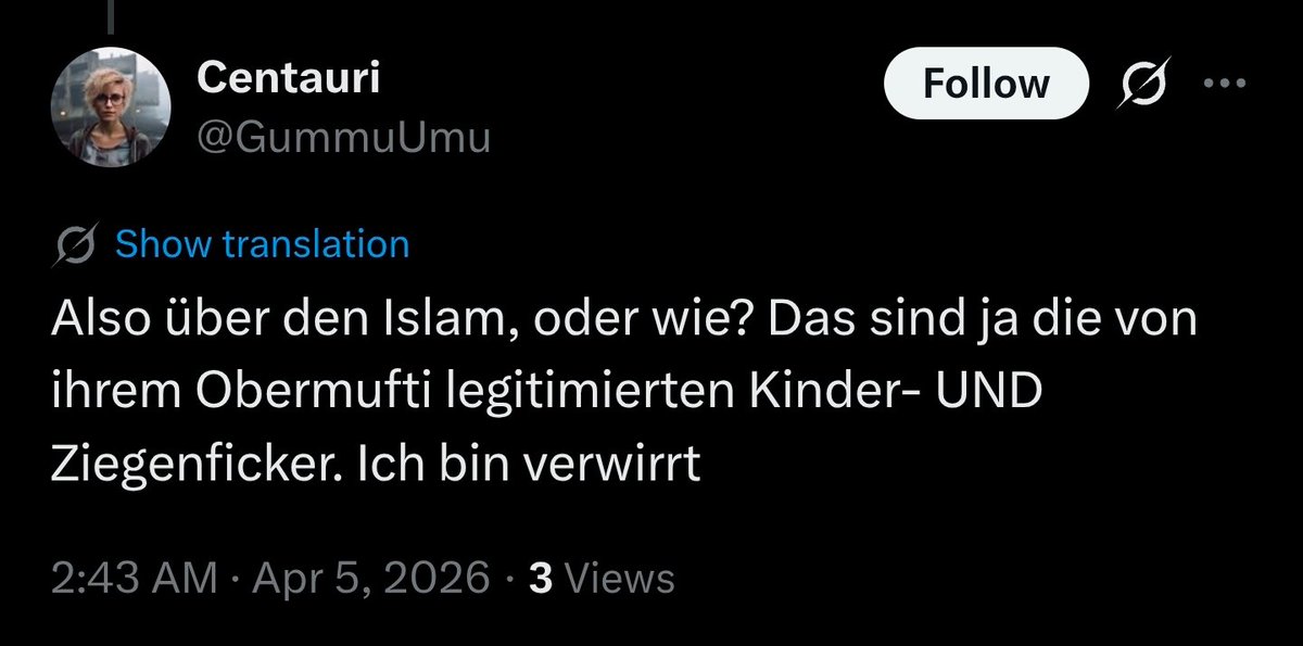 Nein, alle drei. Mangelhaft Bildung sorgt oft für Verwirrung bei Nazis, insbesondere bei der feigen Sorte wie <a href="/GummuUmu/">Centauri</a>