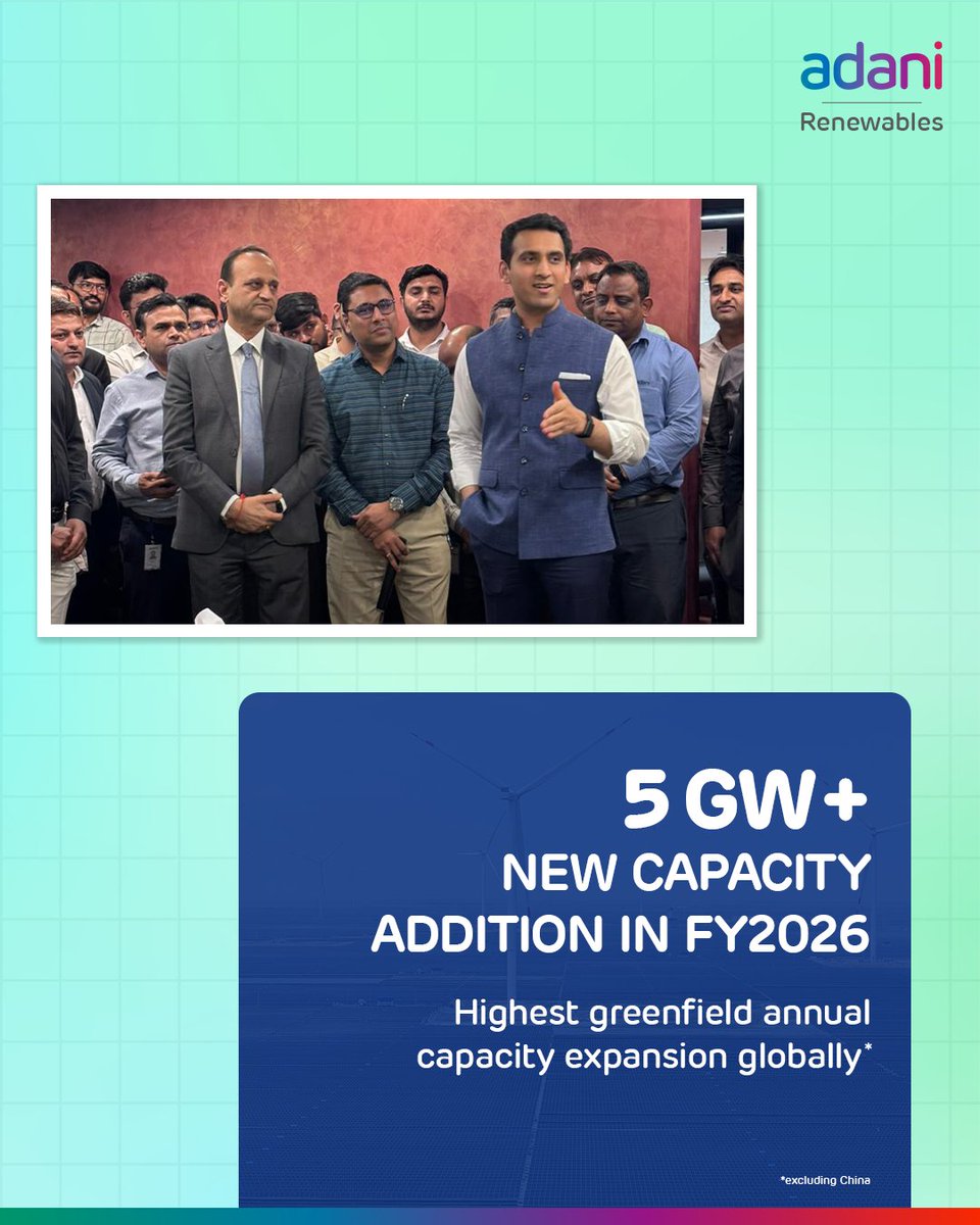Adani Green Energy Ltd. tweet media