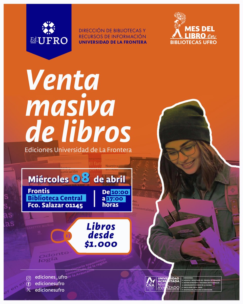 Bibliotecas UFRO tweet media
