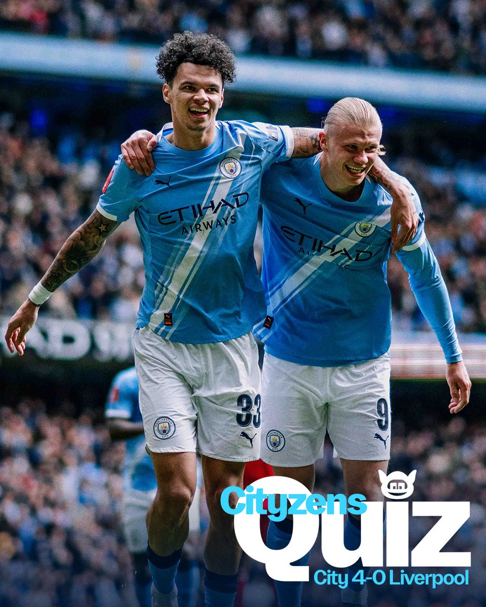 ManCity's tweet image. Test your knowledge of our #FACup victory over Liverpool! 🧠

Take the quiz 👉 mancity.co/LiverpoolFACQu…