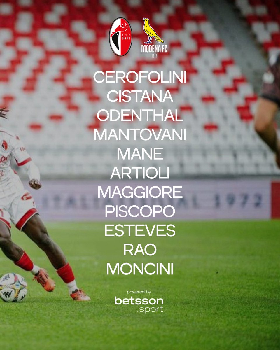 sscalciobari's tweet photo. โช๏ธ๐ด๐ #BARMOD // Partiti!
#sscbari #serieBKT https://t.co/0SN2sSphYl