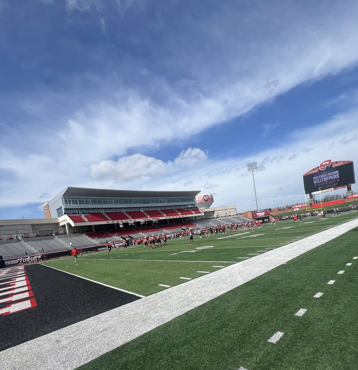 After a great conversation with <a href="/_CoachMartin_/">Coach Martin</a>  I’m blessed receive an offer from Western Kentucky University! <a href="/WKUFootball/">WKU Football</a> <a href="/WKURecruiting/">WKU Football Recruiting</a> <a href="/TheKramme/">Zachary Kramme</a> <a href="/thechaselane/">Chase Lane</a> <a href="/coachDMetcalf/">David Metcalf</a> <a href="/coach_dwise/">Coach D Wise</a> <a href="/PassFootball5/">Andre Powell</a> <a href="/theothercoachO/">Trae Owens</a>