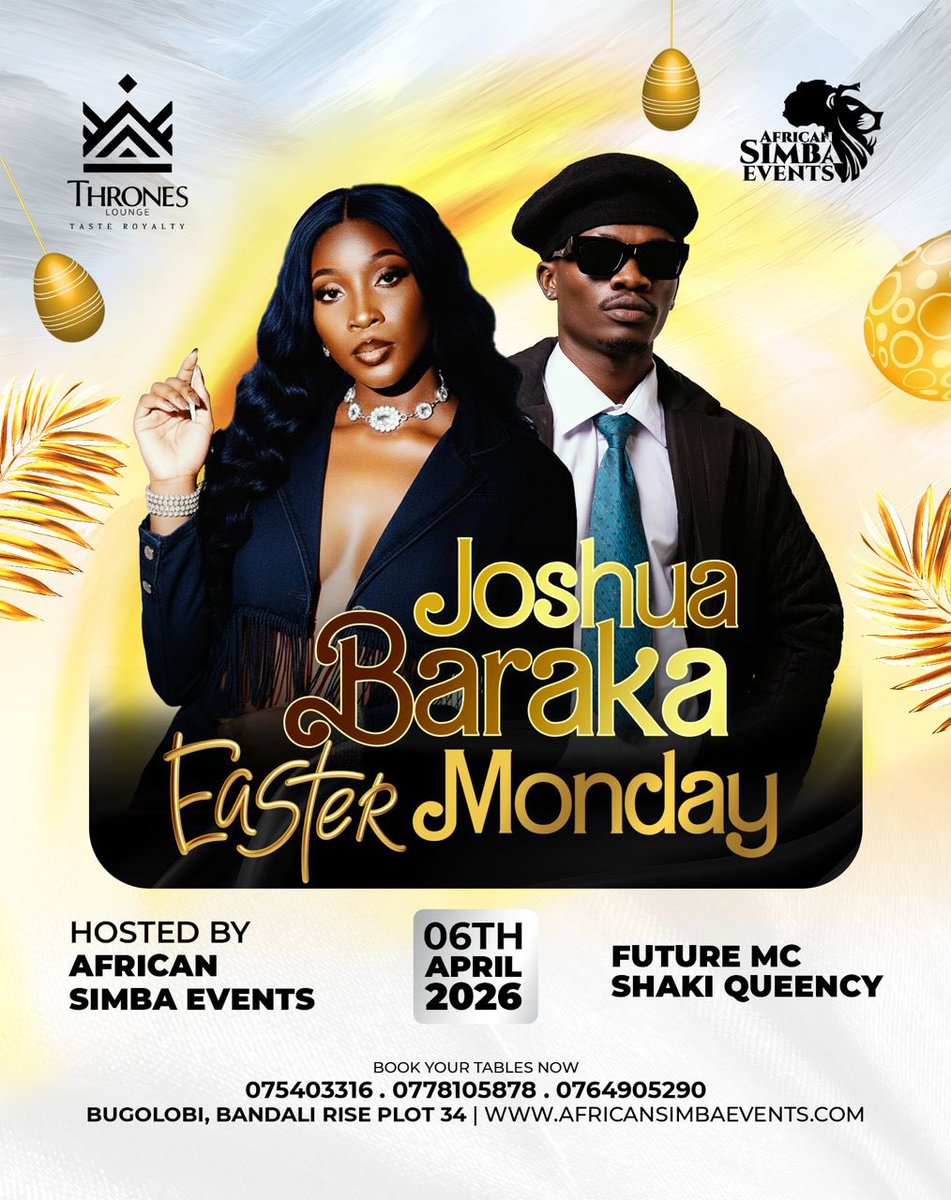 Afsimbaevents's tweet photo. It’s about to go all the way 🔥 You don’t want to miss this vibe tonight.
📍 @throneskampala
#NoSimbaNoParty #SimbaEffect https://t.co/DzljrJZcgA