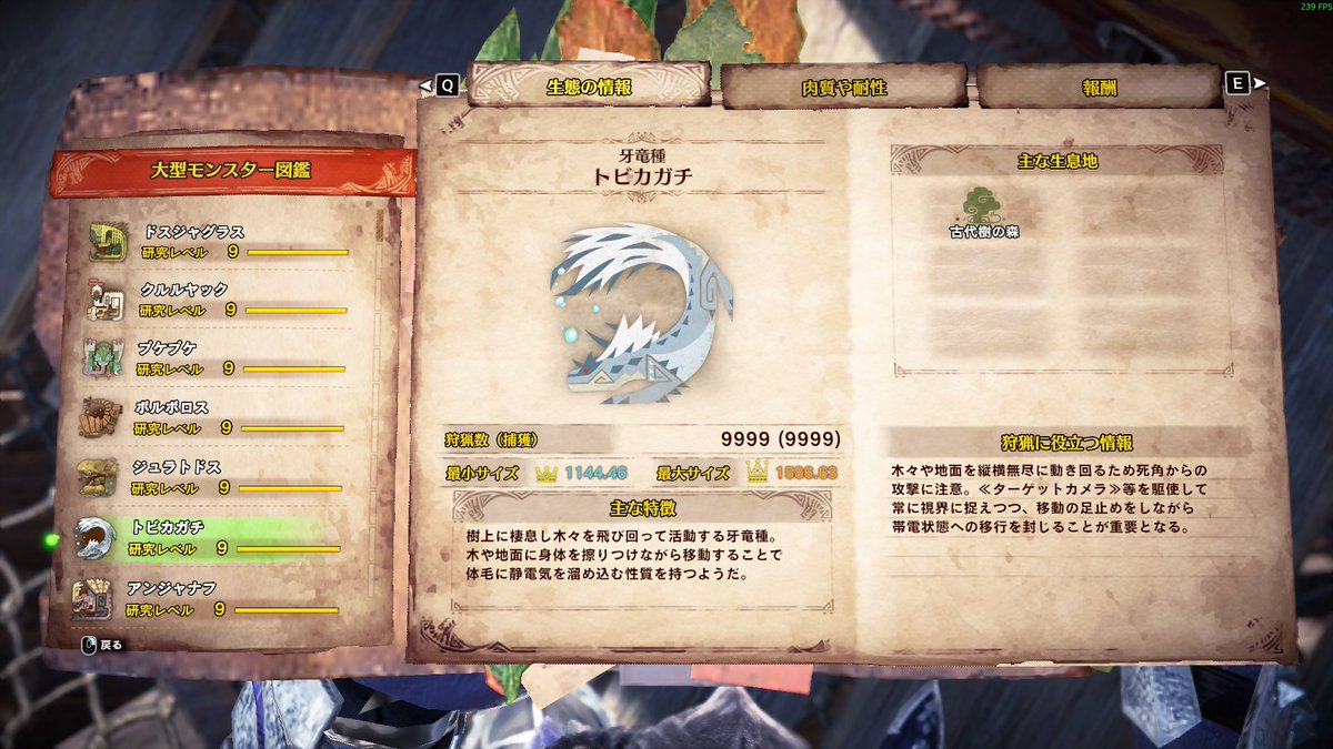 amt_ui's tweet photo. プケプケ9999頭
トビカガチ9999頭 https://t.co/99ESoBwsnz