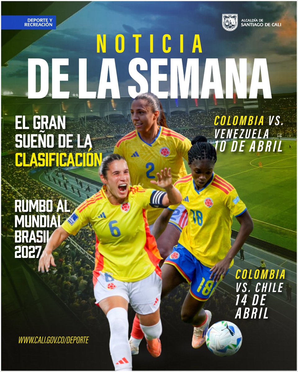 Secretaría del Deporte y la Recreación de Cali tweet media