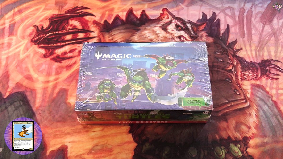 mtg_unpacked's tweet image. MTG Ninja Turtles - NICE PULLS! #mtg #magicthegathering #magictcg #magic #tmnt