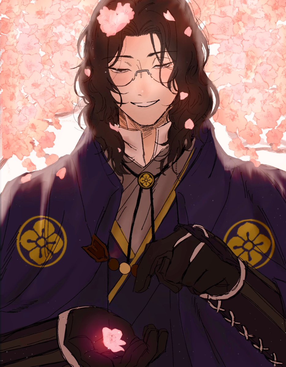 南海先生の桜装備、着けたより着いてきたの方が可能性がありそう