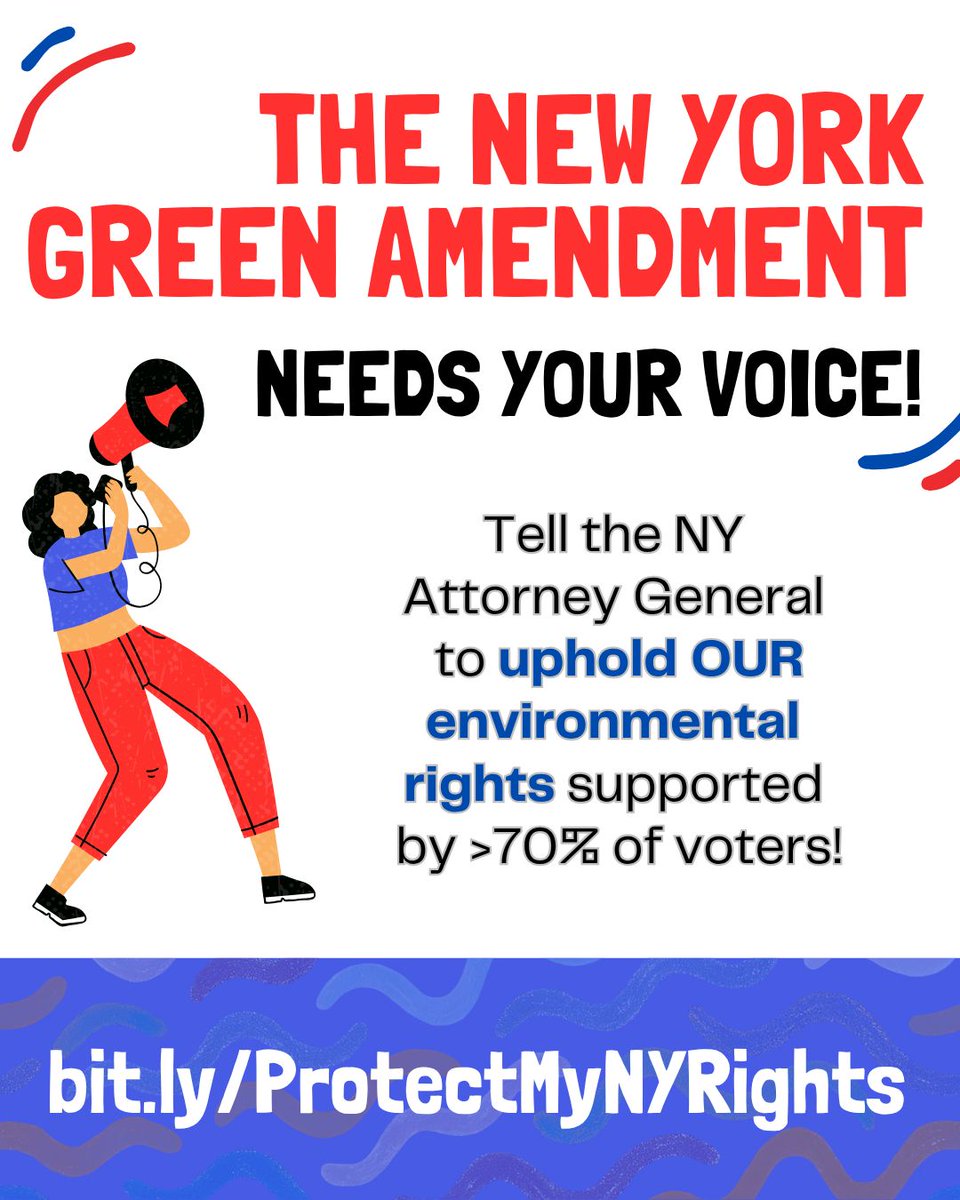 Frontlines2ferc's tweet photo. In 2021, over 70% of voters in New York voted to include the right to a clean and healthy environment in the state's Bill of Rights, becoming known as the New York Green Amendment. https://t.co/3S8KtZFGMx