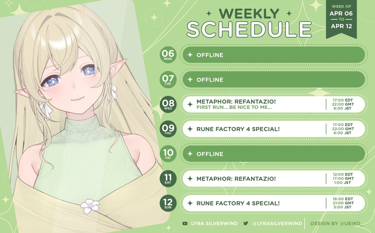 Lyra Silverwind 🧭🧚‍♀️ VTUBER tweet media