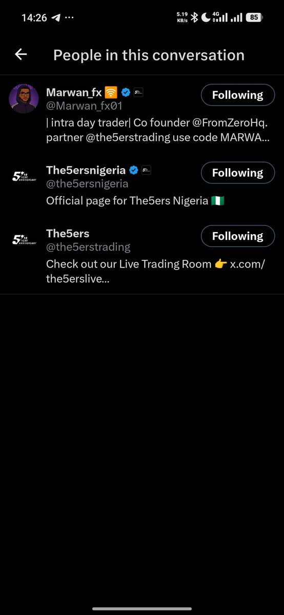 Vicky_tradess's tweet photo. @Marwan_fx01 @TradeEdge88 @the5erstrading @the5ersnigeria @theplaymakerxx @pawangsingaa @AgusNyonik @agusalle_agus
Done https://t.co/hawadjJGee