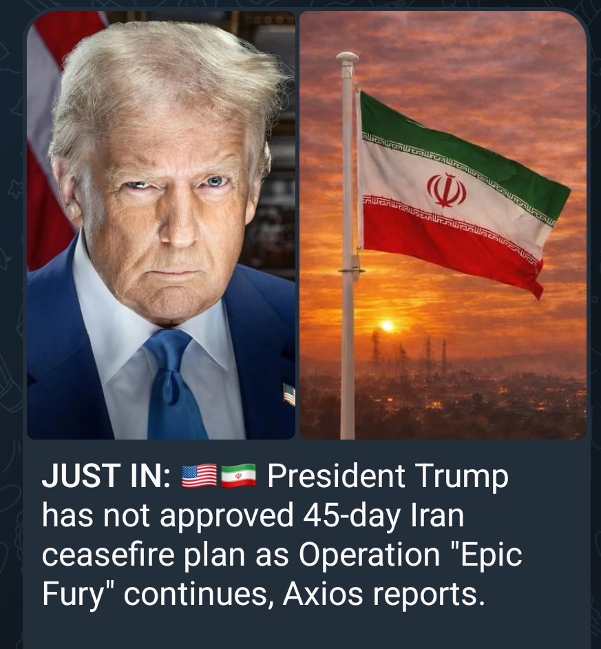arterwin's tweet photo. @globovision Error @globovision , la misma Axios dijo que #trump no ha aprobado ese cese al fuego, al contrario, afirmó que la operación continuará. https://t.co/tDxbpTsXBy
