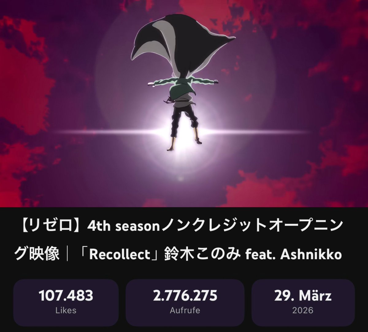 Re:ZERO Updates tweet media