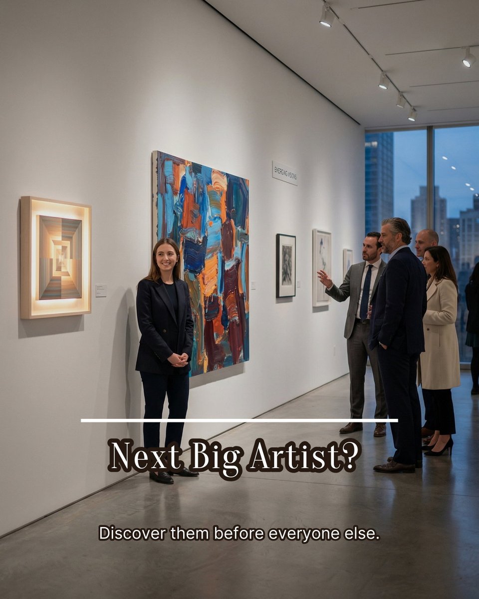Today’s big names were once unknown—opportunity lives there.
🔥 Collect early before the spotlight hits
💡 Spot unique style, consistency &amp; growing buzz
Early vision = future value 📈
#ArtInvesting #EmergingArtists #999Art