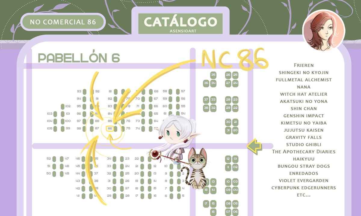 casensioart's tweet photo. @JW_Arte Holaa soy Carla y estaré este sábado en el NC 86!! Traigo cosas nuevas, restock y productos en oferta✨️ https://t.co/b94wk99nLg