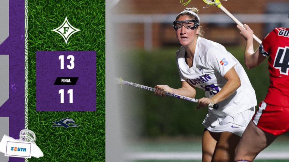 JDFurmanPaladin's tweet photo. Two Great Road Wins Over the Holiday Weekend! Congrats to @FurmanSB for shut out victory at first place UNCG and @FUWlax for come from behind win at Longwood. Look forward to home games for both teams this week! #GoPaladins https://t.co/dTc0sLIpmV
