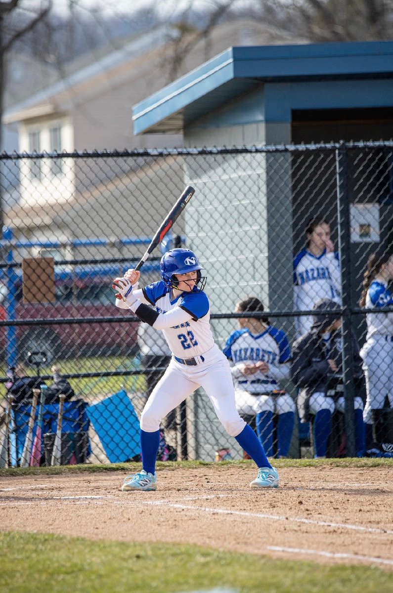 jm_spatig's tweet photo. 🚨Game Day🚨 Nazareth JV home vs Pleasant Valley. Good Luck Lady Blue Eagles. 💙🥎🤍
#WeAreNazarethSoftball 
#number22 
#greatdaytohaveaday 
📸JE https://t.co/DGDtStsWDO