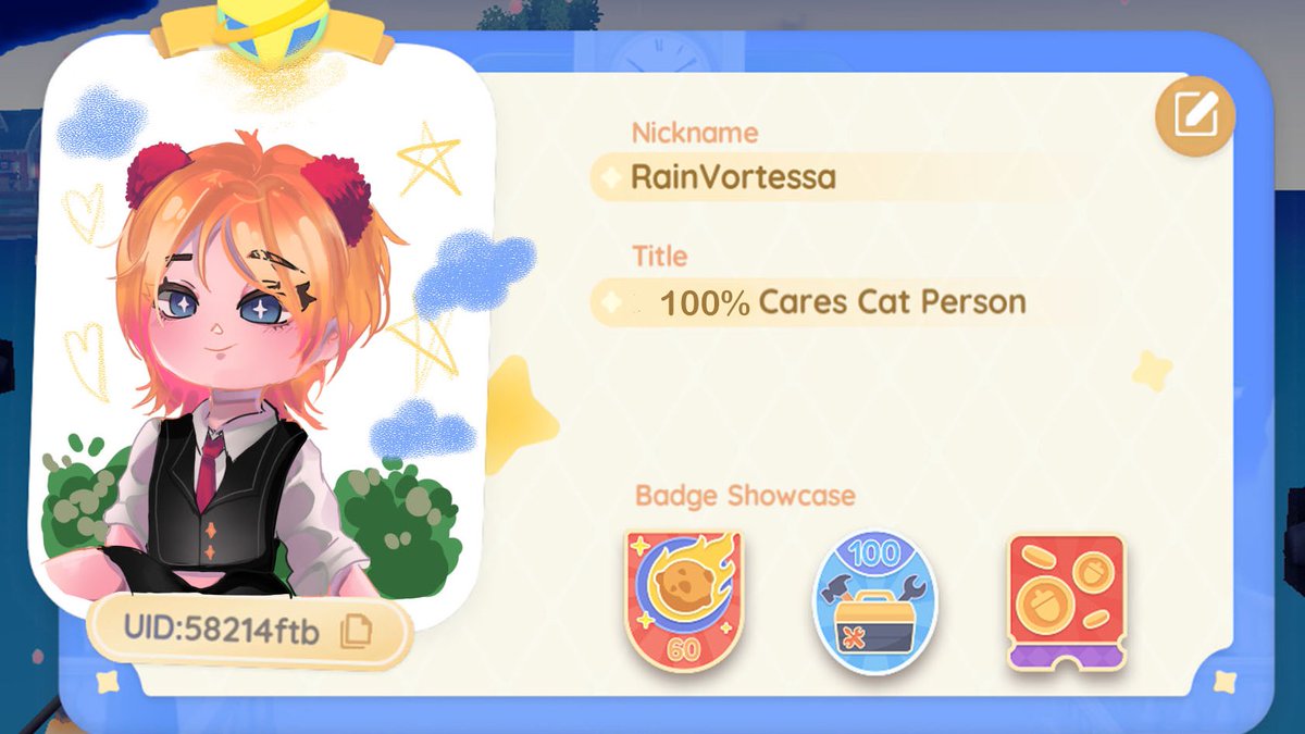RAINIAWARAIN's tweet photo. DG Member Check ! #heartopia https://t.co/6mCjd6BuQK