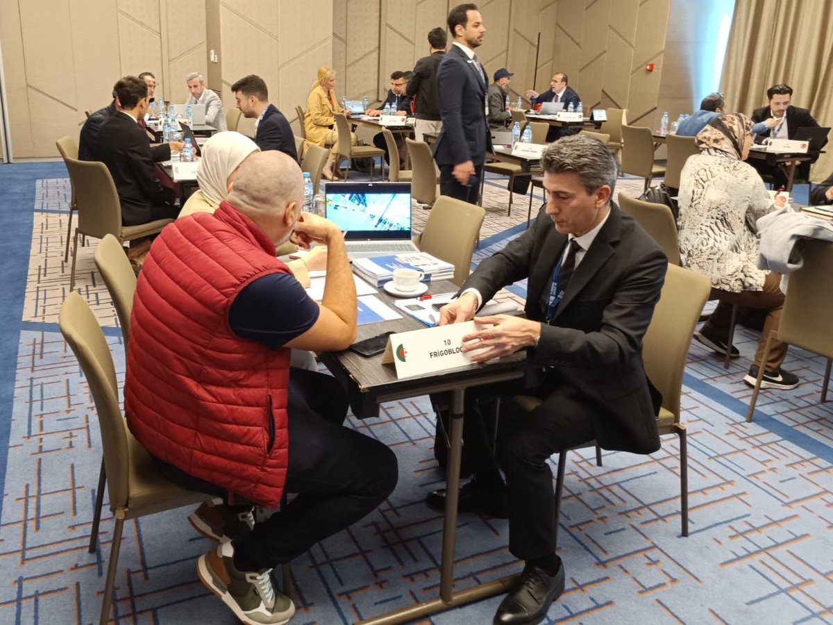 FrigoBlockTR's tweet photo. We are now in Algiers for our latest B2B trade meetings, continuing to expand our international business network.
Our discussions with local industry representatives have been highly productive, building new partnerships to support the growth of our export activities. https://t.co/SoCuzJbfFU