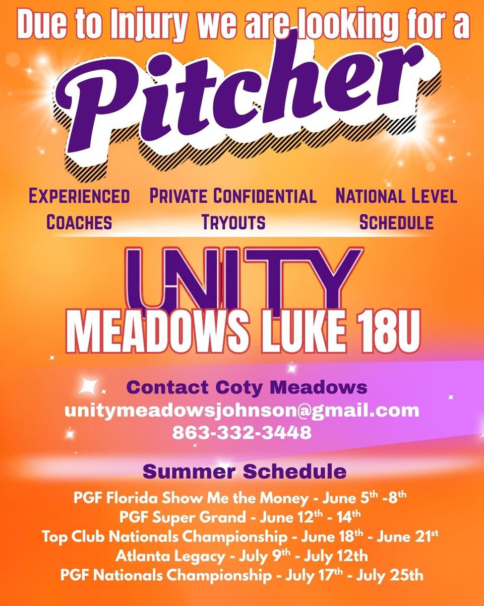 Unity Meadows/Luke tweet media