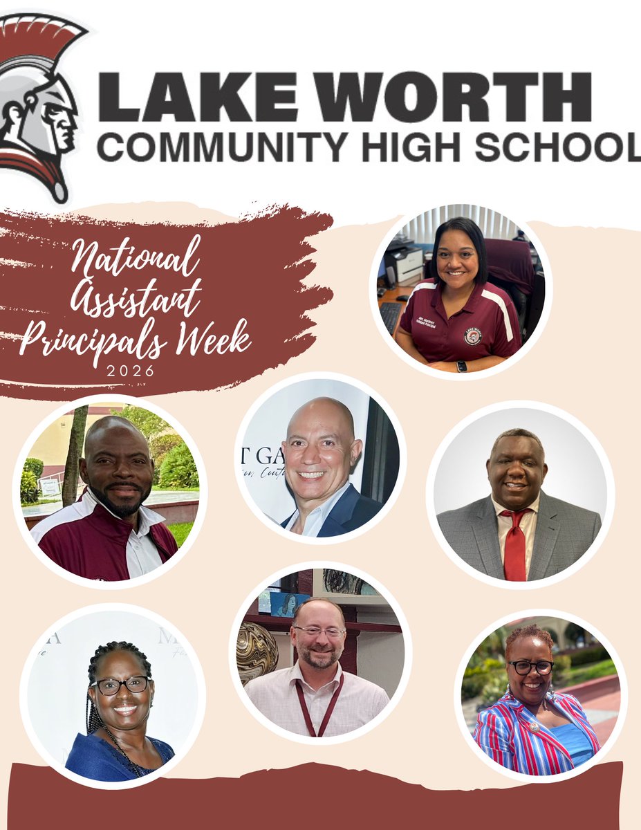 LWCHSTrojans's tweet photo. Happy Assistant Principal's Week to the best team! 
@villani824 @kgwhetsell @pbcsd #2026 #Aps https://t.co/sRcw2dbCPq