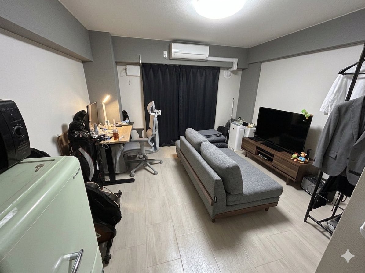 Soooookamo's tweet photo. AIに部屋の内装コーディネートしてもらうの超たのしい、家具買ってしまいそう。 https://t.co/WfwwuEIbAe