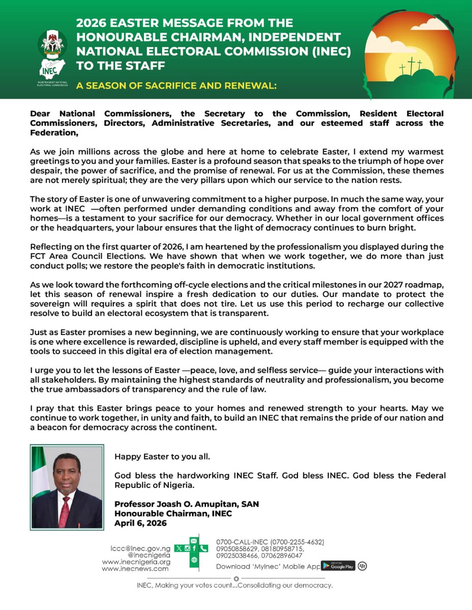 INEC Nigeria tweet media