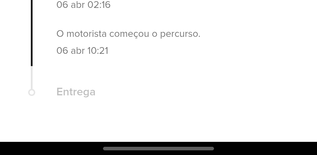 mayna_azevedo's tweet photo. Todos as entregas deviam ser como a do ML, mostrando que o motorista começou o percurso de entrega https://t.co/vZqftcuwNU