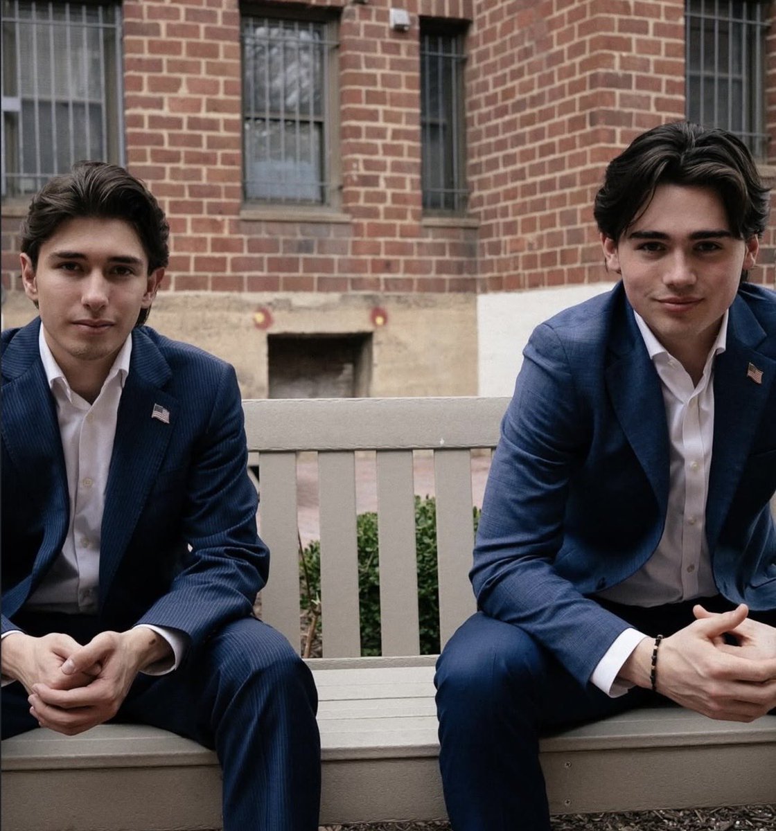 GWRepublicans's tweet photo. Our Chairman Kieran Laffey and Vice Chairman Paul Lieb were featured in this week's GW Hatchet for a full piece on the state of the Republican movement on campus and the growth of our organization.
Check it out: https://t.co/cFPewTszPP conservative-student-leaders-report-rise-in-group-membership-administrative-support/