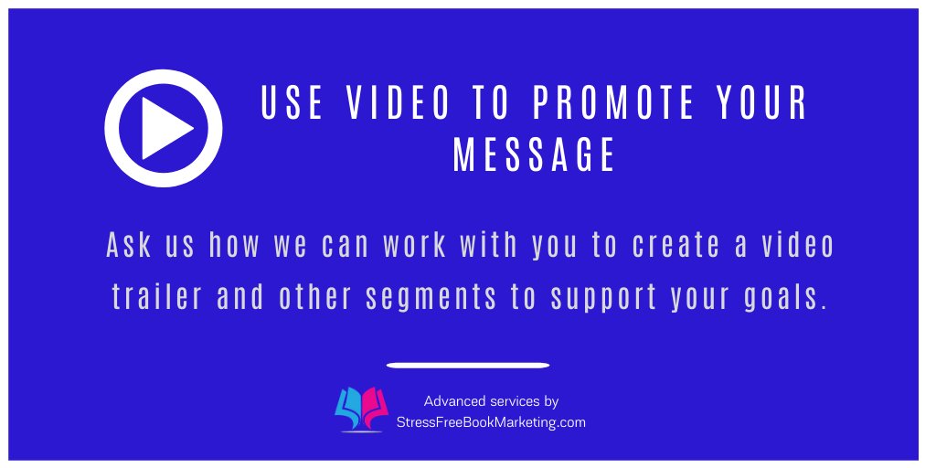 stressfreepub's tweet image. Your published videos should include the appropriate tags, titles, and descriptions to support your video’s message and reach a broader audience. bit.ly/2KJa0Jx #promotip #writersnetwork