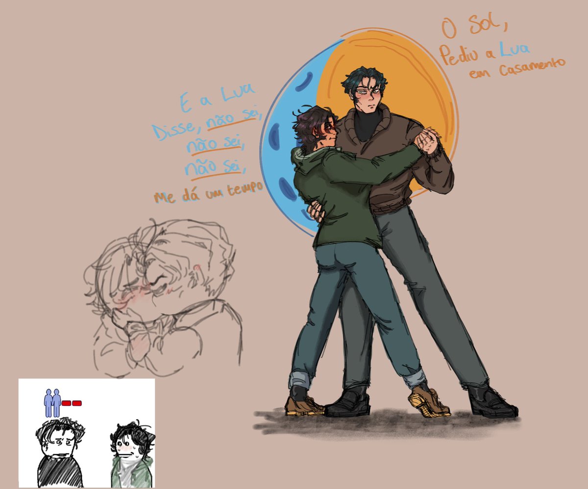 LumiTrash's tweet photo. I felt sick from the intensity of chapter 32. So here is the sun and moon dancing in happiness to cope.
#웰컴투언데드파크
#WelcometoUndeadPark
@kooo_gi https://t.co/JdDP1uKzfW