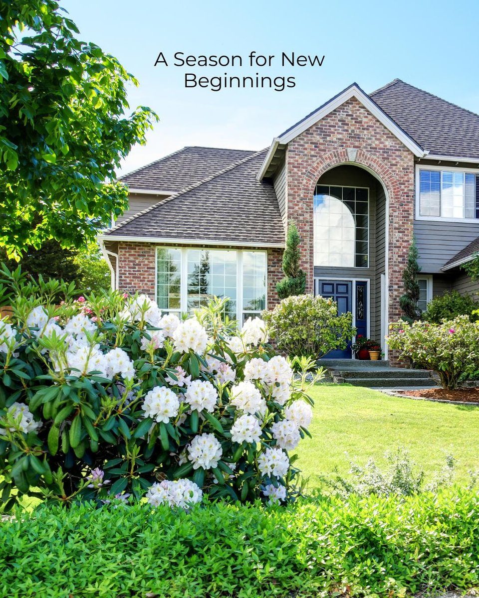 DougDaneRealtor's tweet photo. "Spring reminds us that growth often starts with change." In real estate, new beginnings begin with the right space. Fresh seasons bring fresh possibilities. #springinspiration #realestate https://t.co/wcmhwyXvr9