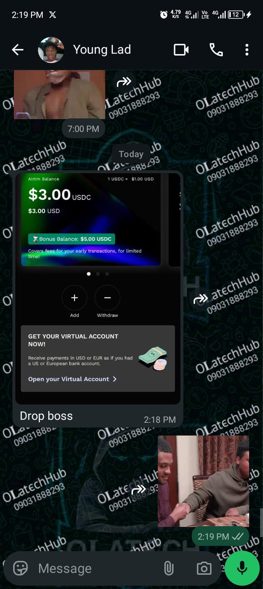Olatech_trader's tweet photo. Get $3 Sign-up Bonus on Airtm 💰🔥

And $3 Per Referral 

Signup Link⤵️
https://t.co/ANuna7jb8w

🎞 Watch Complete Video Guide On How To Complete The Task Here👇🏻
https://t.co/tLncV1Dx0r

💰Rewards are going to drop to your Balance within 2 - 4 Days (100% Withdrawalable).

Good luck🤞🏽