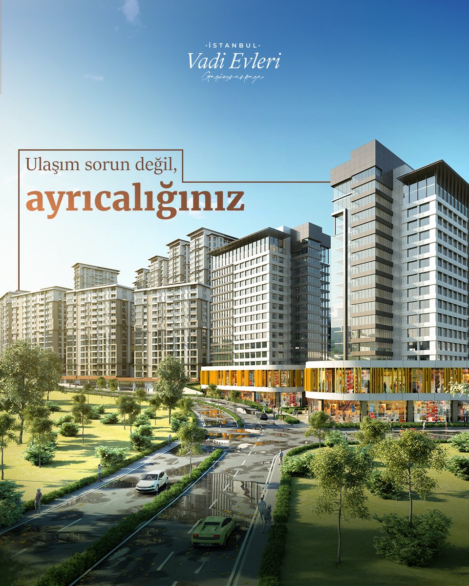 💎 İstanbul’un merkezinde olup, ulaşım sorunu yaşamamak bir efsane değil, İstanbul Vadi Evleri sakinleri için bir standart.

🌳 Modern mimari, geniş peyzaj alanları ve konforlu daireleri ile İstanbul Vadi Evleri'nde ayrıcalıklı bir yaşam sizi bekliyor.

📞 444 7 966

#Bakırcı