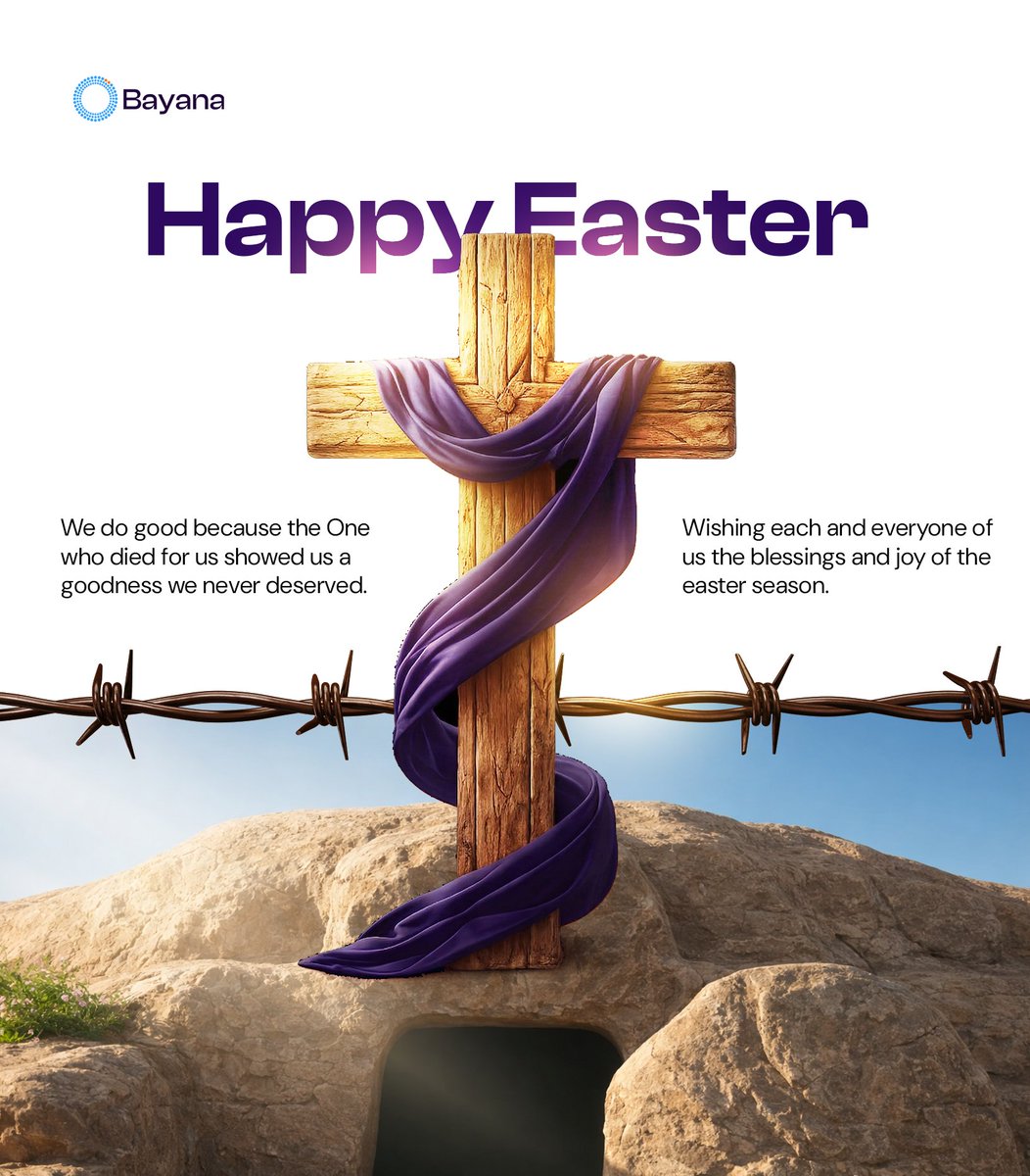 joinbayana's tweet photo. He is risen! Wishing you a day filled with hope, joy, and many blessings. Happy Easter! https://t.co/r31kjNzARF