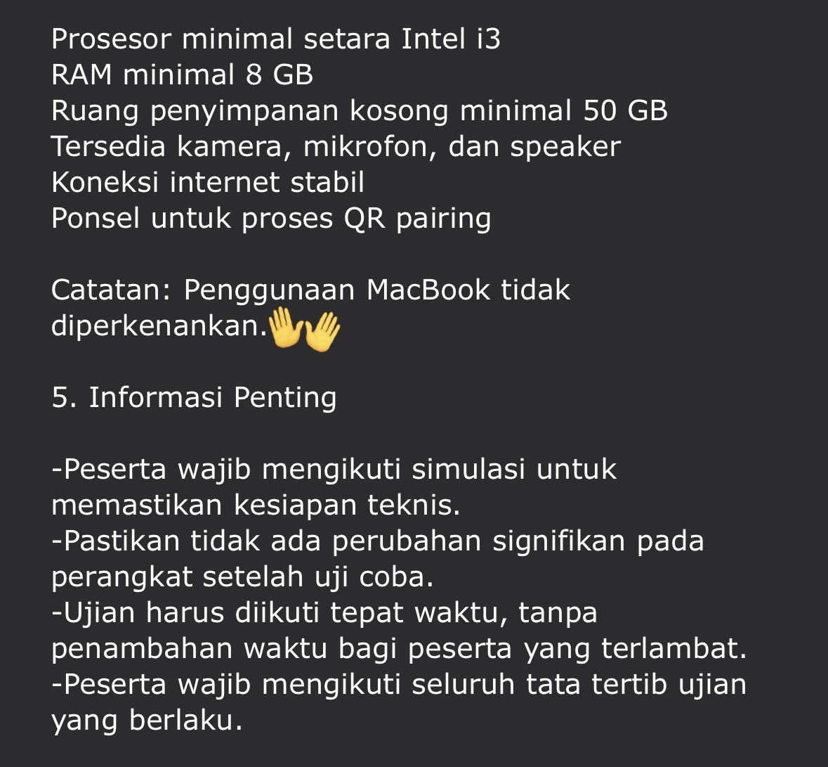 mufinld's tweet photo. @nourstss kemarinn aku sempet email ke ui nya kak, dan ternyata emg gaboleh pakai mac🥲 https://t.co/MCT303xCMw